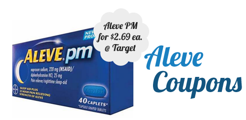 aleve coupons target deal