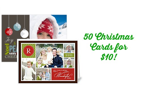 Christmas Card Deal: 50 Christmas Cards for $10 on Groupon! - Southern ...