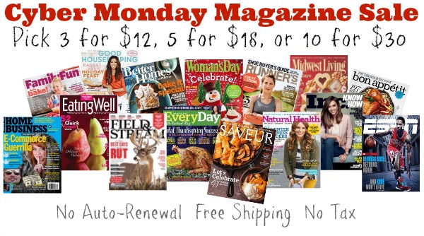 cyber monday discountmags