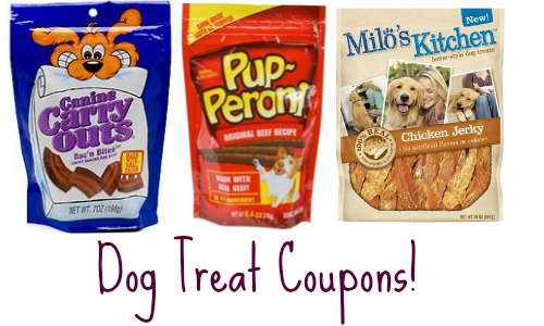new dog treat coupons