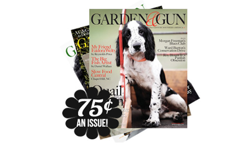 garden & gun magazine 75 an issue
