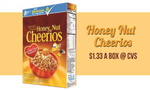honey nut cheerios at cvs
