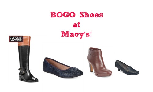 macy's bogo shoes
