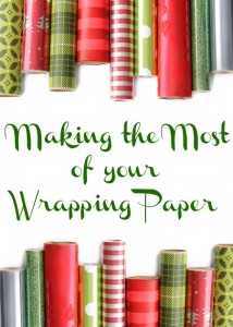 making the most of your wrapping paper