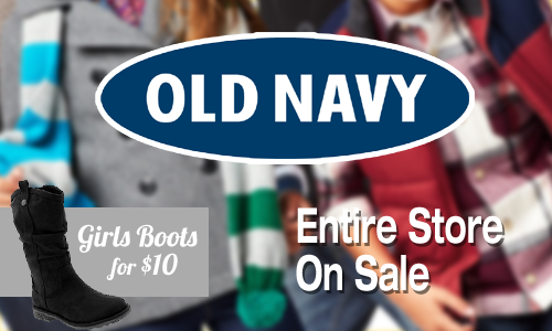 Old Navy Gift Idea | Girls Boots for 10 + Huge In-Store Sale ...