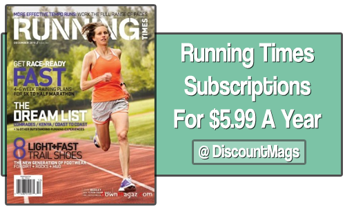 running times magazine subscription 599