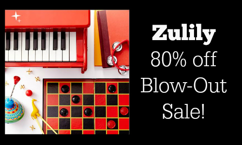 zulily blow out sale