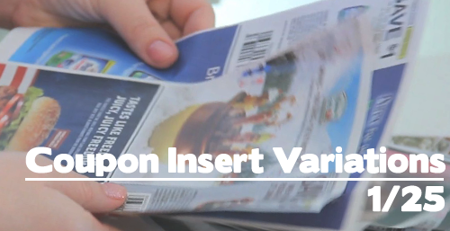 coupon insert variations 1 25
