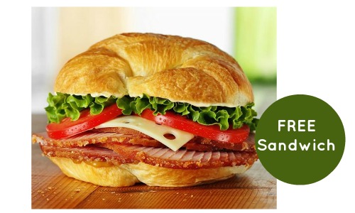 free honeybaked ham sandwich