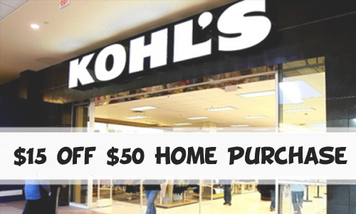 kohls home purchase
