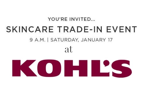 kohl's trade in event