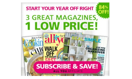 magazine deal all you
