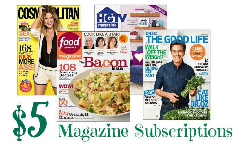 magazine subscriptions