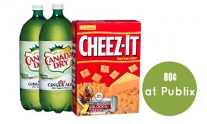 publix deal cheez its and canada dry