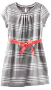 striped jersey dress