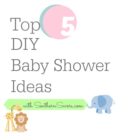 top 5 baby shower diy ideas