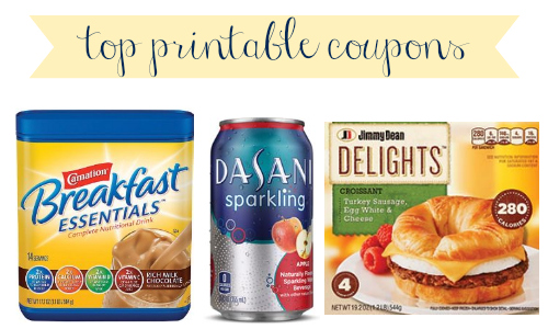 top printable coupons