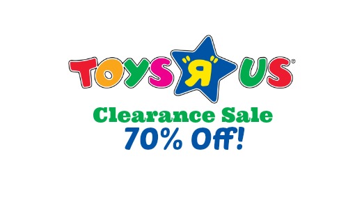 toys r us clearance sale