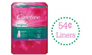 carefree liners