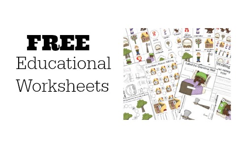 free educational worksheets