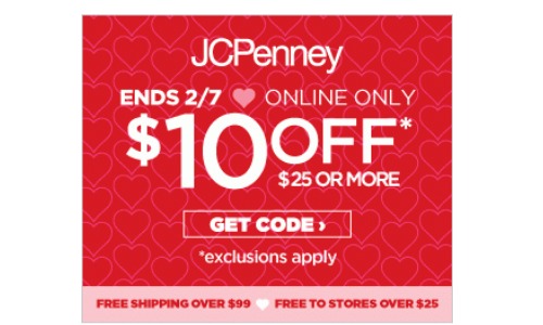 jcpenney coupon code 10 off