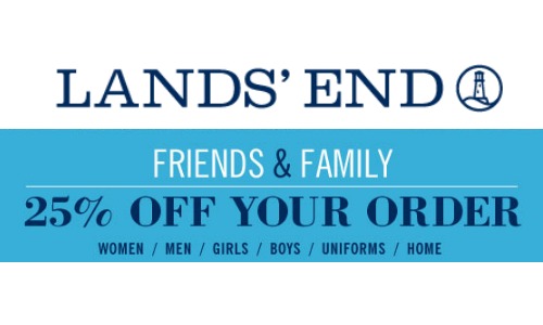 lands end friends and family sale
