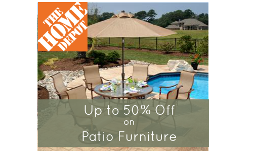 home depot: patio furniture up to 50% off :: southern savers