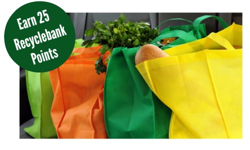 recyclebank points reusable bag