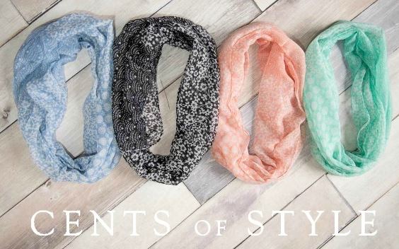 spring infinity scarf