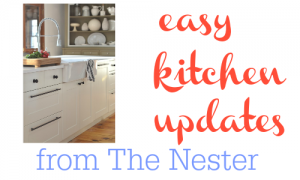 Here some easy kitchen updates for your home or your rental!