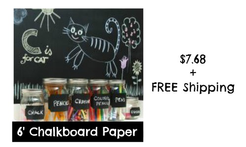 chalkboard contact paper