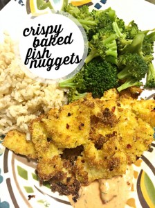 Do your kids love fish sticks? Here's a recipe that will allow you to make crispy baked fish nuggets at home!