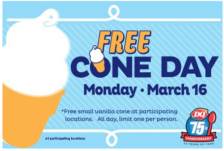free cone day
