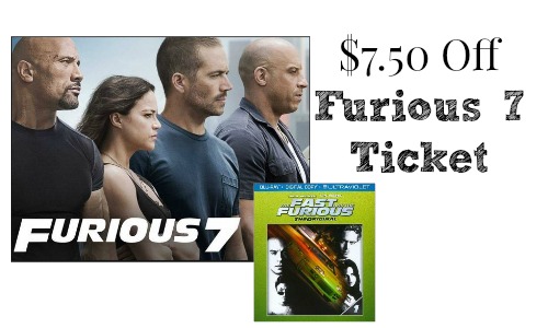 furious 7 movie offer