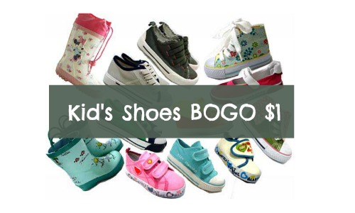 Kmart Shoe Sale | BOGO $1 Kids Shoes 