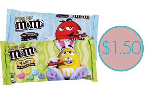 m&m's easter candy