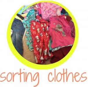 organizing clothing