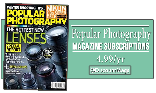 popular photography magazine deal for 499 a year