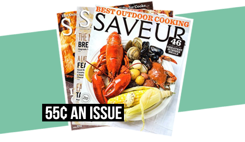 saveur magazine subscription for 499 a year