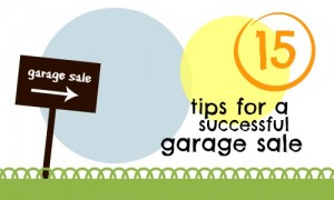 tips for a successful garage sale