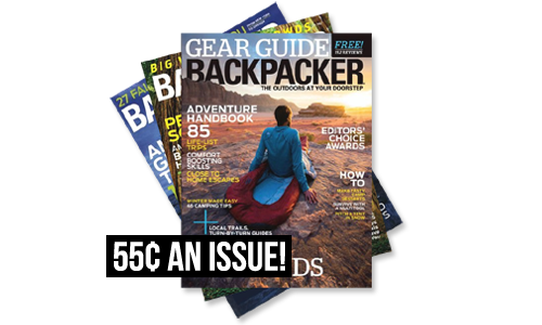 backpacker magazine subscription