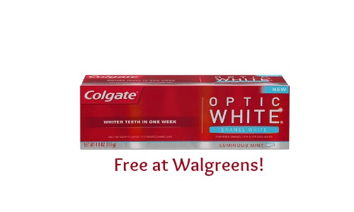 colgate optic white coupon free