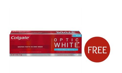 colgate optic white coupon