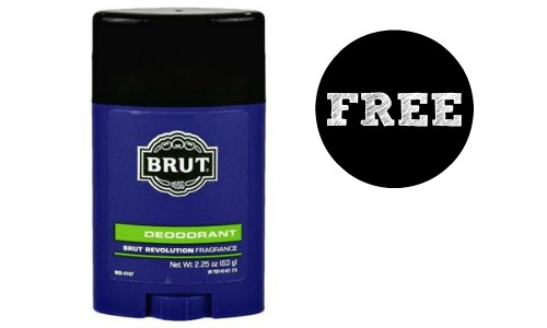 free-brut deodorant coupons