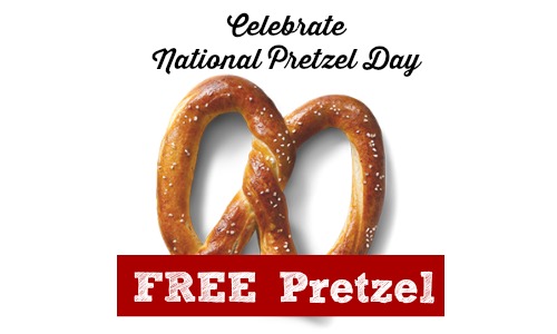 pretzel day offers