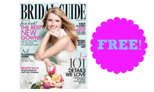 Free Subscription to Bridal Guide Magazine