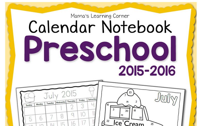 preschool calendar