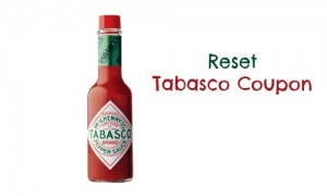 reset tabasco coupon