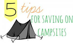saving on campsites