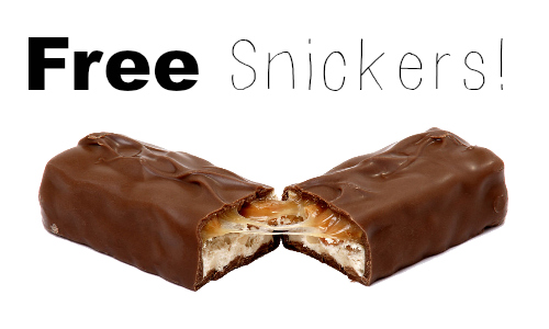 snickers coupon